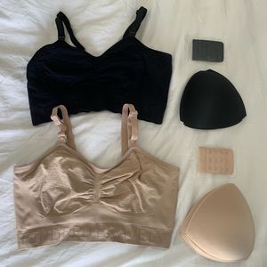 Set of TWO Kindred Bravely Sublime pumping nursing bras